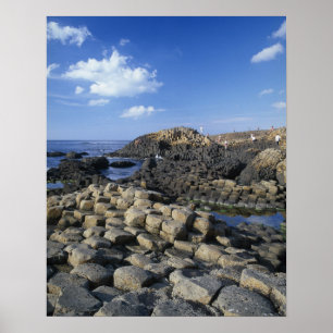 Giants Causeway, Landkreis Antrim, Nord Poster