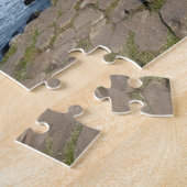 Giants Causeway mit Blue Sky in Nordirland Puzzle (Seite)