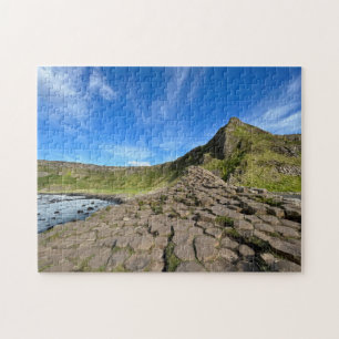 Giants Causeway mit Blue Sky in Nordirland Puzzle