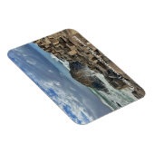 Giants Causeway + Moody Sky in Nordirland Magnet (Rechte Seite)