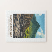 Giant's Causeway Nordirland Illustration Puzzle (Horizontal)