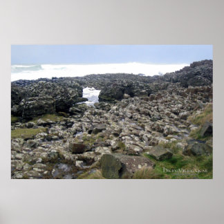 Giants Causeway Nordirland Poster