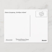 Giants Causeway Nordirland Postkarte (Rückseite)