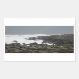 Giants Causeway, Nordirland Rechteckiger Aufkleber