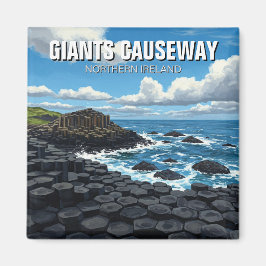 Giants Causeway Nordirland Travel Magnet