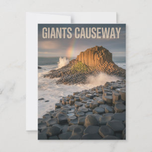 Giants Causeway Postkarte