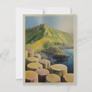 Giants Causeway Postkarte