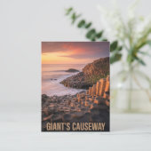 Giants Causeway Postkarte (Stehend Vorderseite)