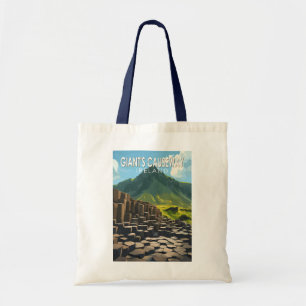 Giant's Causeway Reise Kunst Vintage Tragetasche