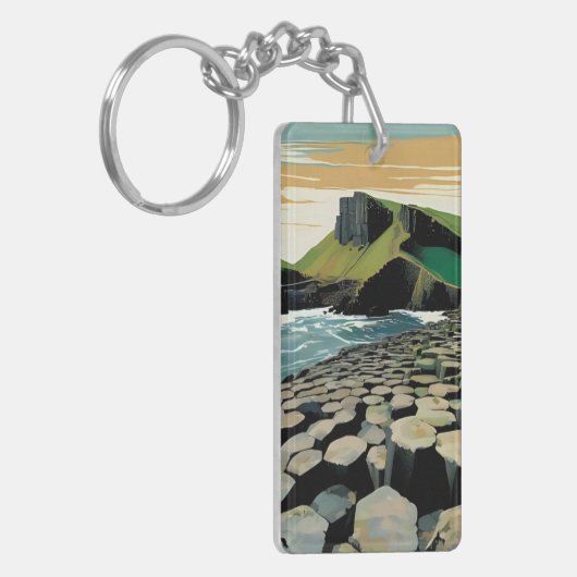 Giant's Causeway Schlüsselanhänger (Vorderseite links)