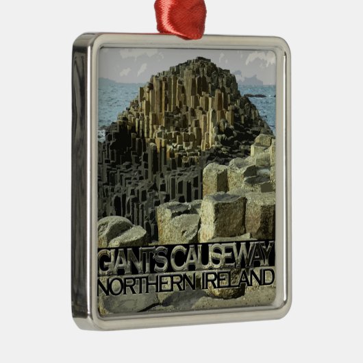 Giants-Damm Silbernes Ornament (Rechts)