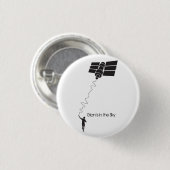 Giants im Himmel-Button unterstützen Knopf Button (Vorne & Hinten)