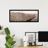 Giants Pirates Polo Grounds Baseball Foto 1905 Poster (Heimbüro)