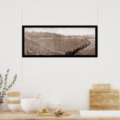 Giants Pirates Polo Grounds Baseball Foto 1905 Poster (Küche)