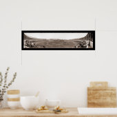 Giants Polo Grounds Baseball Foto 1910 Poster (Küche)