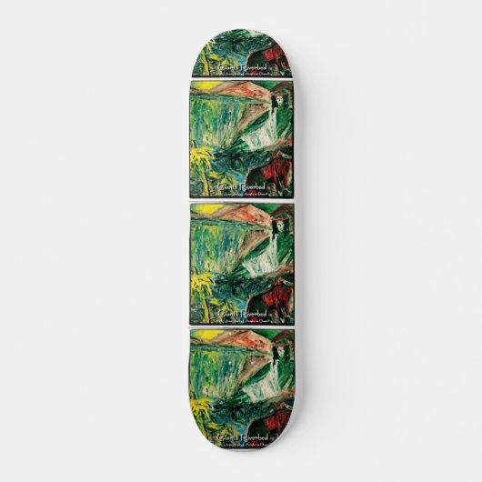 GIANTS RIVERBED SKATEBOARD (Vorne)