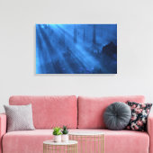 Giantswood (Mondlicht) Leinwanddruck (Insitu (Wohnzimmer))