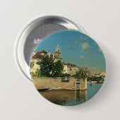 Giardino del Palazzo Vendramin in Venedig Button (Vorne & Hinten)