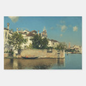 Giardino del Palazzo Vendramin in Venedig Geschenkpapier Set (Vorderseite 2)
