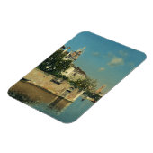 Giardino del Palazzo Vendramin in Venedig Magnet (Linke Seite)