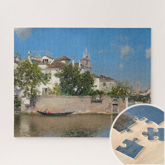 Giardino del Palazzo Vendramin, Martin Rico Puzzle