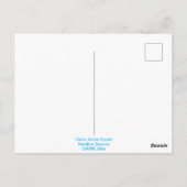 GIAWIL 10 Blue Postkarte (Rückseite)
