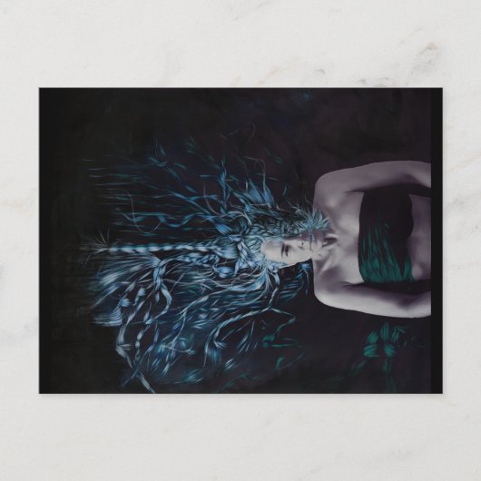 GIAWIL 10 Blue Postkarte (Vorderseite)