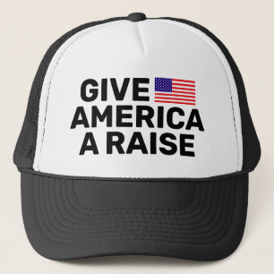 Gib Amerika einen Raise™ Trucker Hat Truckerkappe