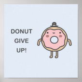 Gib auf! poster (Vorne)