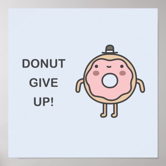 Gib auf! poster (Vorne)