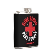 Gib Blood Play Hockey Flachmann (Rechts)