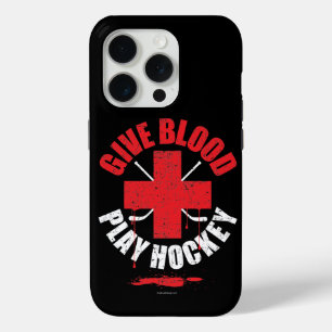 Gib Blut. Hockey spielen. iPhone 5 Fall Case-Mate iPhone Hülle