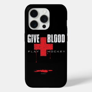 Gib Blut. Hockey spielen. iPhone 5 Fall Case-Mate iPhone Hülle