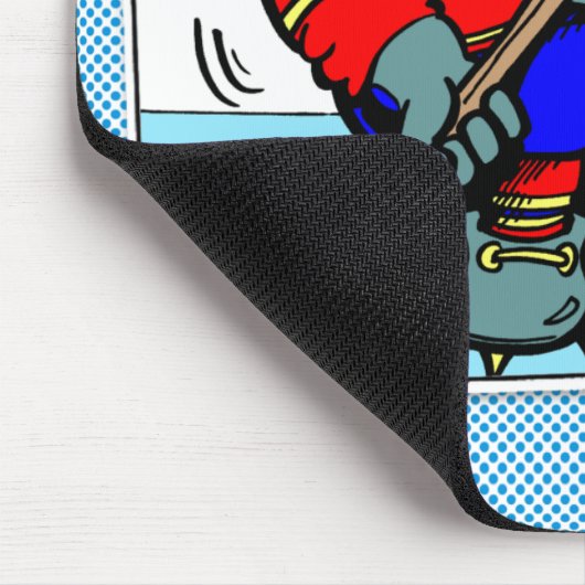 Gib Blut! Spiel Hockey! Mousepad (Ecke)