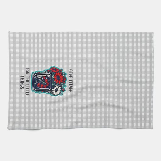 Gib Dankeschön Kitchen Teetuch Geschirrtuch (Horizontal)