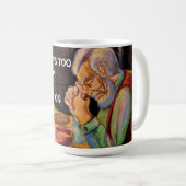 GIB DAS GEBET NIE AUF  KAFFEETASSE (VorderseiteRechts)