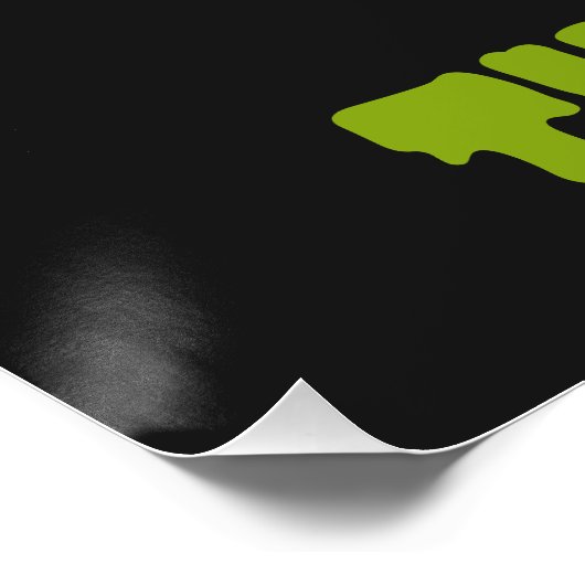 Gib das Kandy Halloween auf! Poster (Ecke)