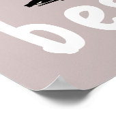 Gib dein Bestes Poster (Ecke)