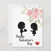 Gib dein Herz Karte (Vorderseite)