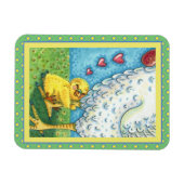 GIB DEIN MOMMA, NIEDLICH BABY CHICK LIEBEN MUTTER MAGNET (Horizontal)