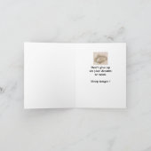 Gib deine Träume nicht auf! Karte (Innenseite)