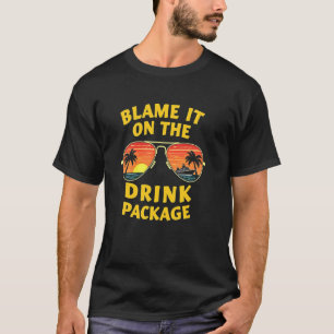 Gib dem Getränkepaket Vintage die Schuld T-Shirt