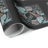 Gib den Kaffee rein! Geschenkpapier (Rolleneckpunkt)