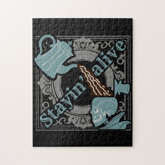 Gib den Kaffee rein! Puzzle (Vertikal)