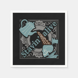 Gib den Kaffee rein! Serviette