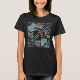 Gib den Kaffee rein! T-Shirt