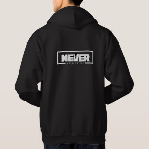 Gib Dich Nie Zufrieden Hoodie
