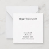 Gib dir einen Pop von Hand Mitteilungskarte (Rückseite)