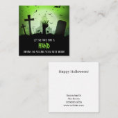 Gib dir einen Pop von Hand Mitteilungskarte (Vorne/Hinten)