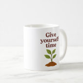Gib dir Zeit - Tasse (VorderseiteRechts)